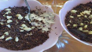 Шоколадно - банановый десерт. Это просто чудо.