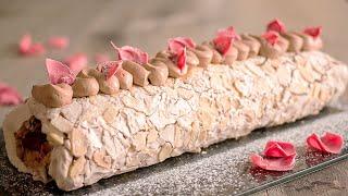 Нереальный Шоколадный МЕРЕНГОВЫЙ Рулет Простой рецепт Изысканной Выпечки! Gluten free