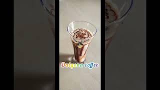 Dalgona coffee| 2mins preparation of coffee #shorts