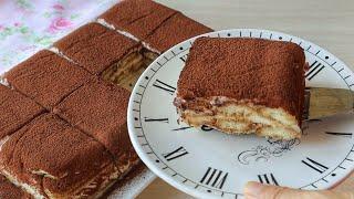 15 DAKİKADA KOLAY TİRAMİSU❗TAM ÖLÇÜLÜ NE KADAR❓LEZZETLİ OLDUĞUNA YAPINCA HAK VERECEKSİNİZ✅