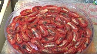 Деликатесы на зиму  Вялим сливы, сладкий перец, томаты