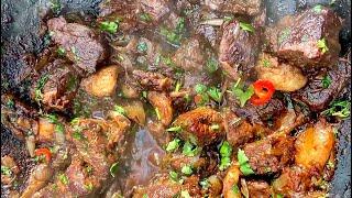 СОЧНЫЙ ШАШЛЫК В КАЗАНЕ. МАНГАЛ НЕ НУЖЕН