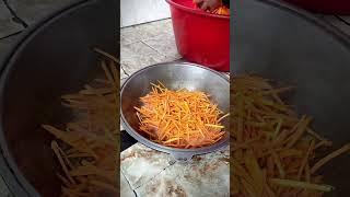 Haqiqiy o’zbek palovining tayyorlanish jarayoni! Настоящий процесс приготовления узбекского плова!