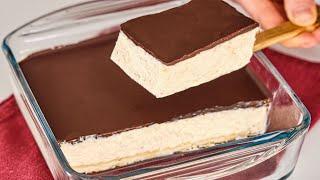 Das ist das Beste, was ich je gegessen habe! Dessert in 5 Minuten, kein Ofen, keine Gelatine!