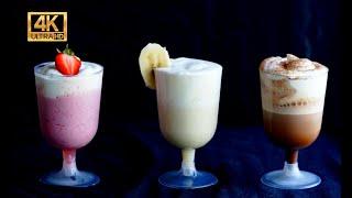 Молочный коктейль ГУСТОЙ. 4 СПОСОБА. Субтитры. Саша Солтова