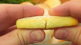 К чаю за 20 минут! Нежное, воздушное печенье, которое просто тает во рту