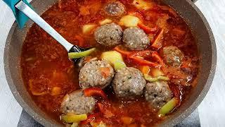 ТАКОЙ СУПЧИК ХОТЬ КАЖДЫЙ ДЕНЬ ПОДАВАЙТЕ! Вкусный Суп с ТЕФТЕЛЯМИ Покорил Миллион сердец