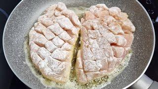 Любимая еда моего мужа! Быстрый и легкий рецепт на ужин из куриной грудки