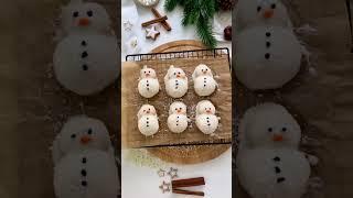 КОКОСОВОЕ ПЕЧЕНЬЕ  Снеговик⛄️ Так ПРОСТО Сделать!!!