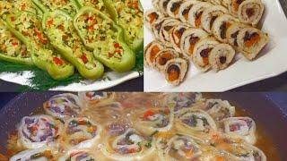 Самые простые и вкусные БЛЮДА из заготовленых ПОЛУФАБРИКАТОВ.//Кулинария для начинающих.