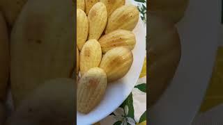 ????TENDER Lemon Madeleines.НЕЖНОЕ лимонное печенье Мадлен.