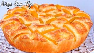 ФРУКТОВЫЙ ПИРОГ С ПЕРСИКАМИ Тает во рту! Нежнее любого торта Люда Изи Кук выпечка пирога