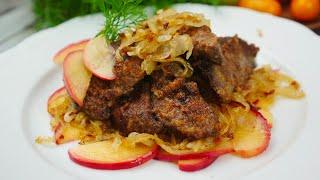 Как Вкусно Пожарить Печенку (15 МИНУТ и ужин на столе)