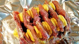 Невероятно ВКУСНОЕ Горячее блюдо к ОБЕДУ(Ужину) из Простых продуктов/Картошка с МЯСОМ по-Новому