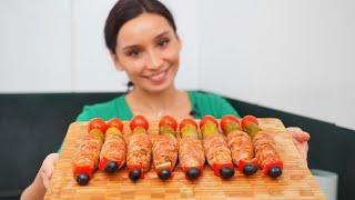 Мясное ЭСКИМО на Новый Год сразит всех НАПОВАЛ! Очень вкусное блюдо на новогодний стол 2022