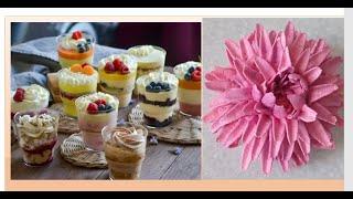 МК Зефирный Десерт в Стакане + ЦВЕТЫ из ЗЕФИРА ????