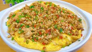 豆腐這種做法最好吃，我家孩子三天兩頭點名吃，比麻婆豆腐還下飯，【麗麗廚房】，#雞蛋豆腐包做法，#雞蛋豆腐包料理，#雞蛋豆腐包食譜，#家常菜，#美食，#cooking，#food，#Recipe，#豆腐