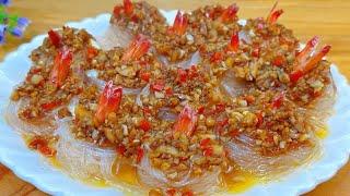 年夜飯必做的，「腰纏萬貫」，好吃好看寓意好，招待客人倍有面子，【麗麗廚房】，#大蝦料理，#大蝦做法食譜 ，#大蝦的做法， #家常菜千絲萬縷蝦