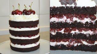 Торт "Шварцвальд" / Вкуснейший рецепт /  Чёрный лес / Schwarzwälder Kirschtorte / Black forest cake