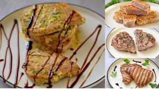 Стейк из Тунца | 4 новых и вкусных рецепта Маринада для Рыбы | Как приготовить Стейк из Тунца