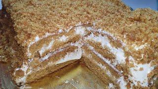 МЕДОВИК за 12 Минут! Теперь вы будете готовить КОРЖИ только так! Ленивый МЕДОВИК Без раскатки КОРЖЕЙ