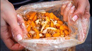КАК-ЖЕ ЭТО ВКУСНО! Просто складываю все в рукав и в духовку!