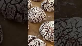 Шоколадное ПЕЧЕНЬЕ С ТРЕЩИНКАМИ / Crinkle cookies