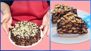 ДОМАШНИЙ ТОРТ ИЗ ПЕЧЕНЬЯ БЕЗ ВЫПЕЧКИ #простойтортизпеченья#быстрыйтортизпеченья