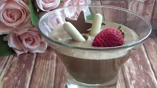 ????????Легко и очень вкусно.????????Шоколадно- кофейный мусс. Chocolate and coffee mousse.