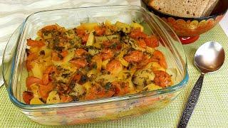 Запеченная курица с овощами! Самая сочная и вкусная курочка в духовке! Рецепты на Новый год.