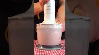 Kinder Milkshake Recipe With Ice Cream!  #shorts