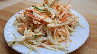 Один из самых полезных салатов, приготовить очень просто и быстро.