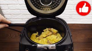 Простой рецепт вкусного ужина. Рис с ребрышками в мультиварке RED SkyCooker RMC-M800S