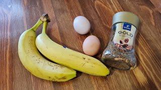 БАНАН+КОФЕ+ЯЙЦО=НЕ ПЕРЕСТАНУ ГОТОВИТЬ ЭТО ЧУДО! ЕГО ЛЮБЯТ ВСЕ!