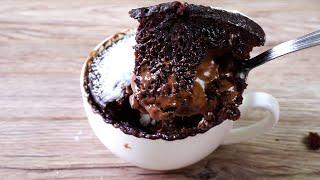 Десерт "Шоколадная кружка" за 1 минуту !