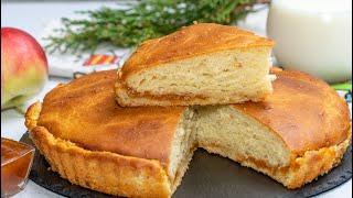 Проще не бывает нежный пирог с вареньем и яблоками! Легендарный рецепт пирога из маминой книжки!