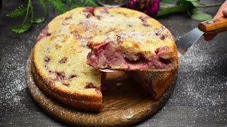 Пирог на кефире с клубникой свежей - пошаговый рецепт пирога на кефире