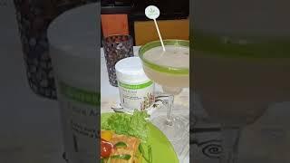 Una rica cena muy saludable con NUTRI SOUP y ensalada y Fibra! Me encanta para el control de peso,