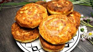 Шанежки с мясом на сковороде - пошаговый рецепт