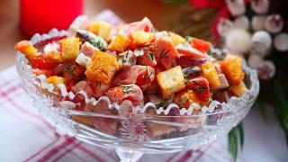 САЛАТ «МИНУТКА» С ВЕТЧИНОЙ И ФАСОЛЬЮ, ИДЕАЛЬНО БЫСТРО, Вкусно и просто