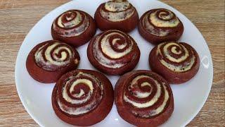 ШОКОЛАДНЫЙ ДЕСЕРТ с  ТВОРОЖНОЙ начинкой! ЛАКОМСТВО для всей семьи!