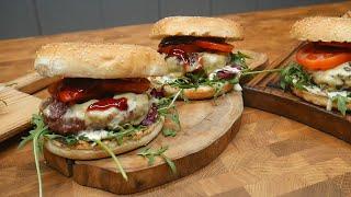 РЕЦЕПТ ЛЮБИМОГО БУРГЕРА НА ГРИЛЕ.