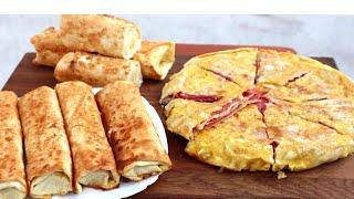 Вкусняшки из тонкого лаваша за считаные минуты! Три оригинальных рецепта! Справится даже ленивый!