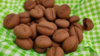 ПЕЧЕНЬЕ кофейные зерна - вкусное, рассыпчатое - не останется ни крошки!Cookies