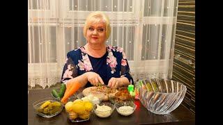 Салат Оливье. Рецепт салата Оливье с индейкой. Оливье есть Оливье!!! Olvier salad with turkey