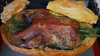 Запеченная УТКА в духовке В ТЕСТЕ. Как замариновать и приготовить СОЧНУЮ УТКУ на УЖИН, ПРАЗДНИК