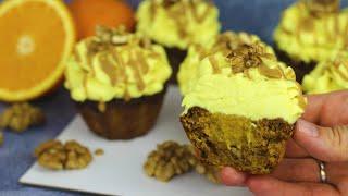 Незабываемый вкус! НИЗКОКАЛОРИЙНЫЕ морковные капкейки! ПП рецепты БЕЗ САХАРА!