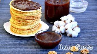 Домашняя Нутелла с грецкими орехами | Как приготовить Нутеллу за 10 минут – рецепт Bene Gusto