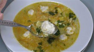 СУП "КРЕСТЬЯНСКИЙ" С фрикадельками. Такой суп частый гость на моем столе