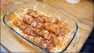 Не рецепт, а ЗОЛОТО! Просто сложите все в одно блюдо и в духовку! Шикарный ужин Без Заморочек!